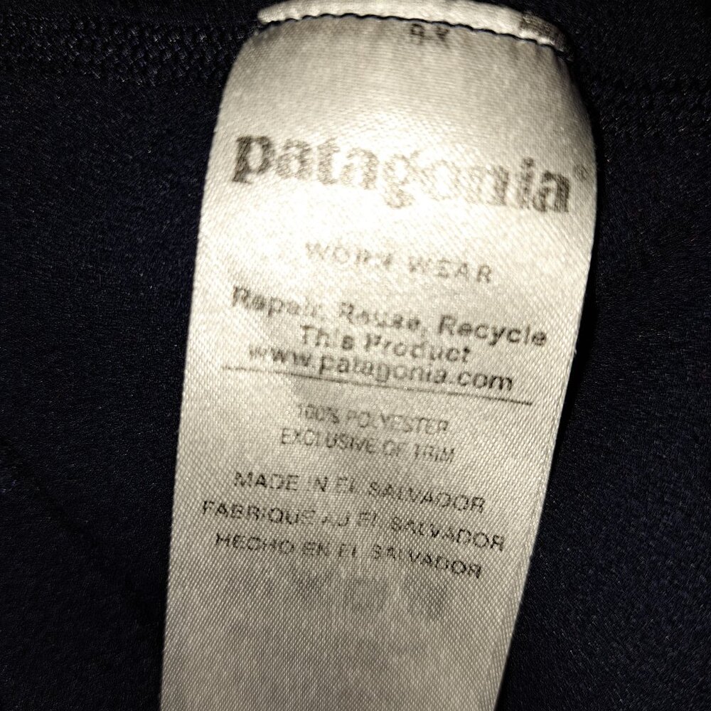 Patagonia Long Sleeve Lightweight 1/4 Zip Pullover Fleece - Picture 3 of 7